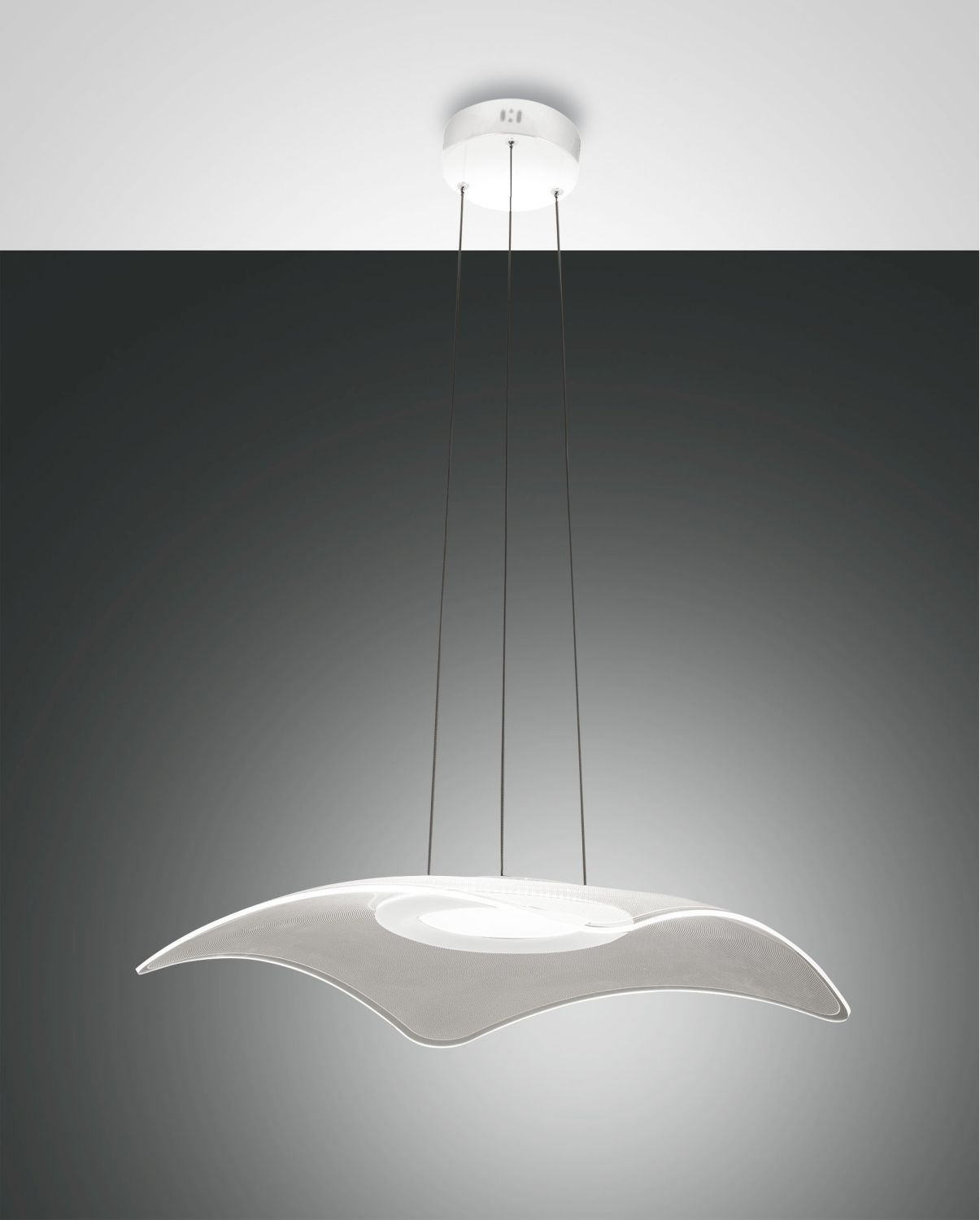 Fabas Luce LED-Pendelleuchte IBIZA weiß 3589-45-102 8019282526940