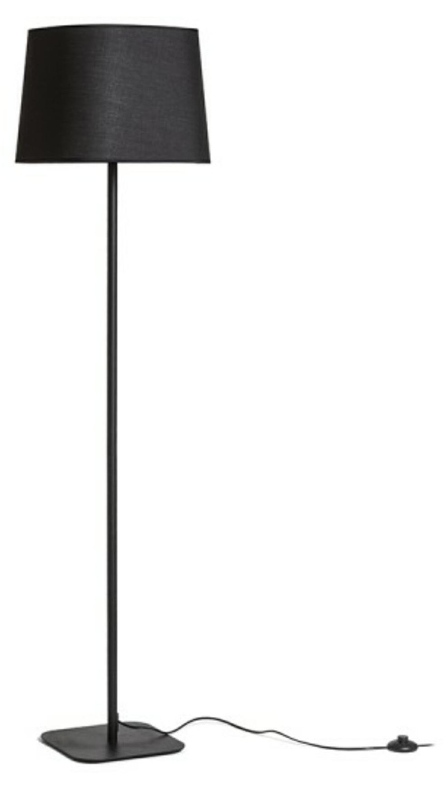 Rendl Perth Vloerlamp - Zwart - E27 - 230V