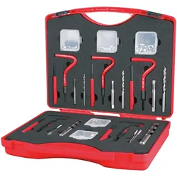 RUKO ProCoil Gewindereparatur-Sortiment M6 - M14 - 77-tlg. (Kunststoffkoffer) - 244209