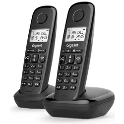 Gigaset "Téléphone résidentiel BASIC100DUO", Telefon, Schwarz