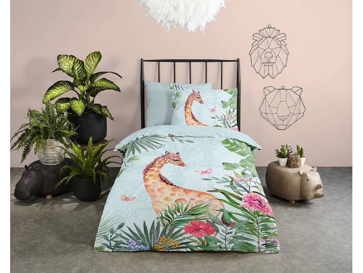 Kinderbettwäsche Desiree 140 x 240cm Multicolor