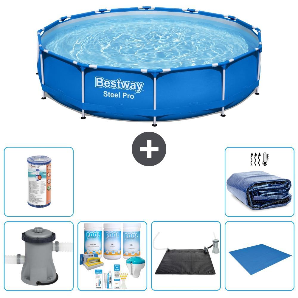 Bestway Steel Pro Rund - 366x76 cm - 7-teilig S21602