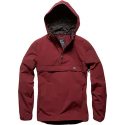 Vintage Industries Shooter, Windbreaker - Dunkelrot - S