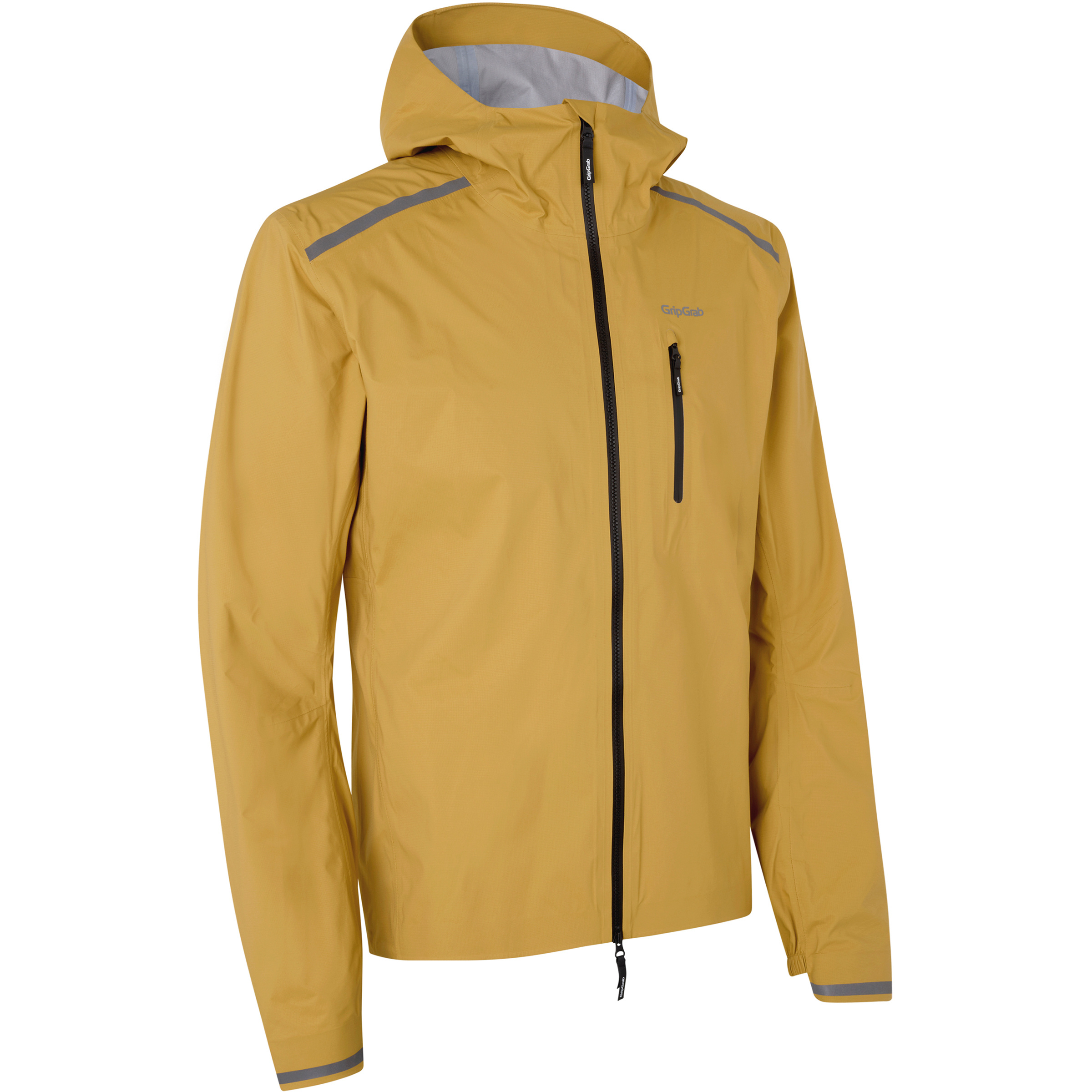 GripGrab EXPLR Waterproof Lightweight Herren Regenjacke gelb Größe XXL Rennrad | Gravel Winddicht Wasserabweisend