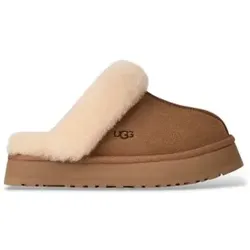 UGG für Damen. 1122550 Braune Disquette Sneaker aus Leder (41), 1 bis 3 cm, Wildleder, Keine, Heimtextilien