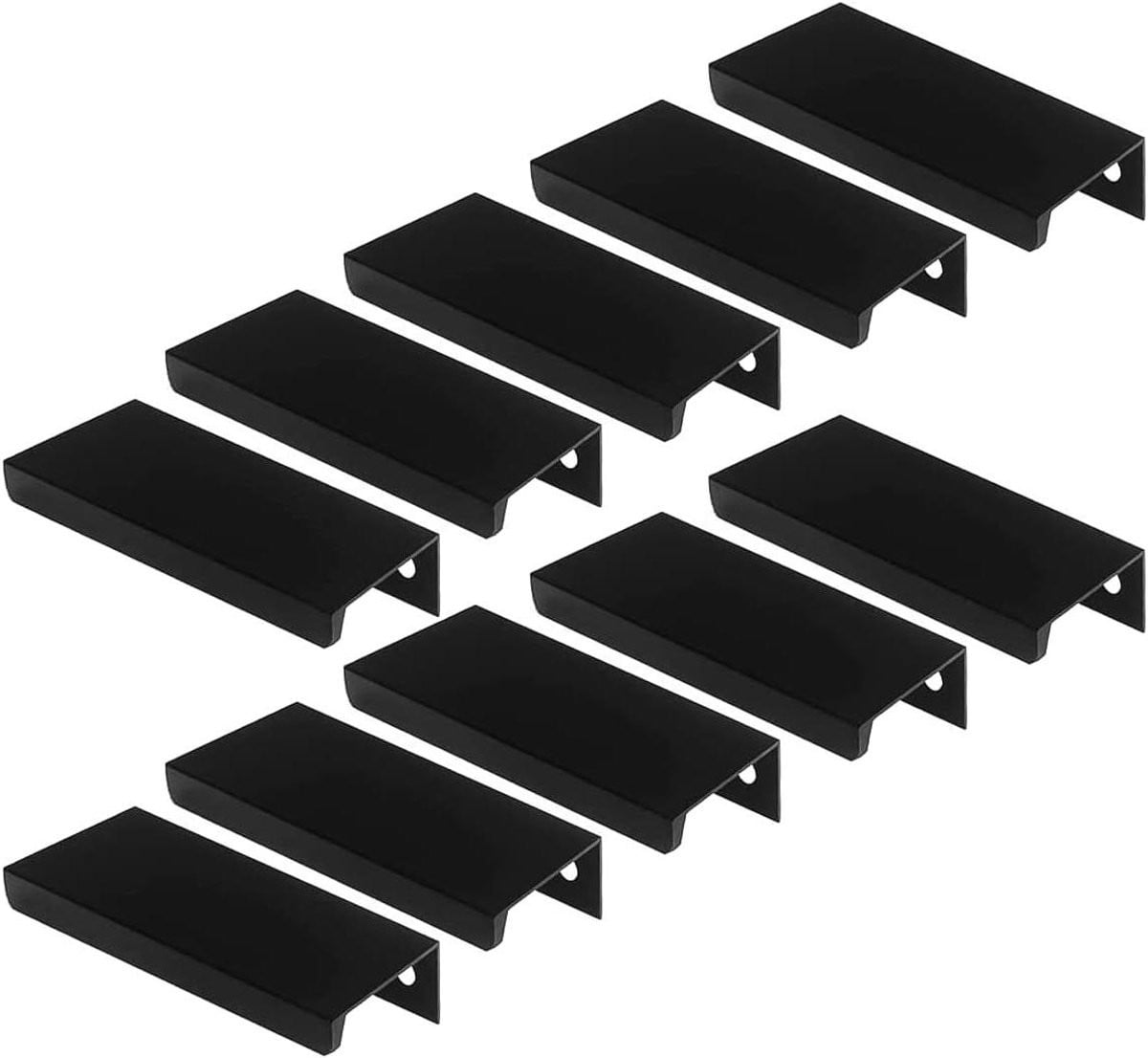 Meubelgrepen Set Mat Zwart - Keukengrepen voor Kasten Vernieuwen - Afstand 64mm