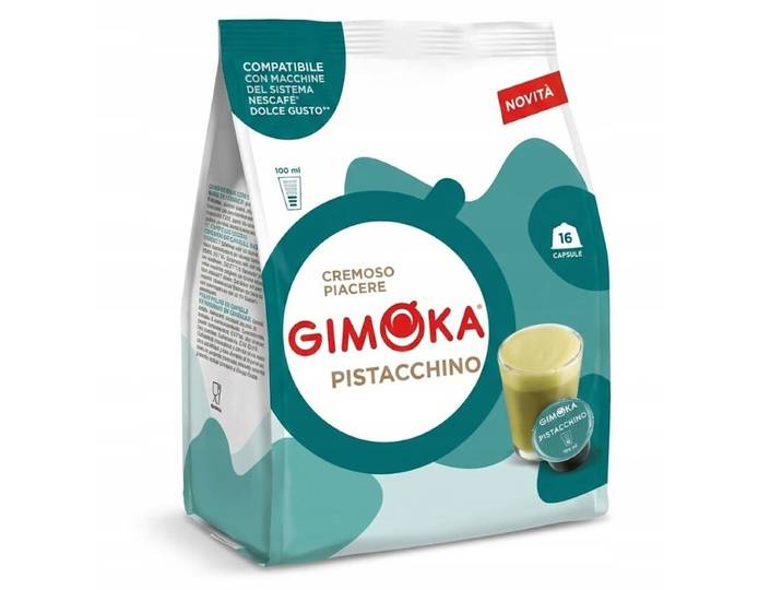 GIMOKA Dolce Gusto Compatible Capsules Pistachio 16 capsules 208 g