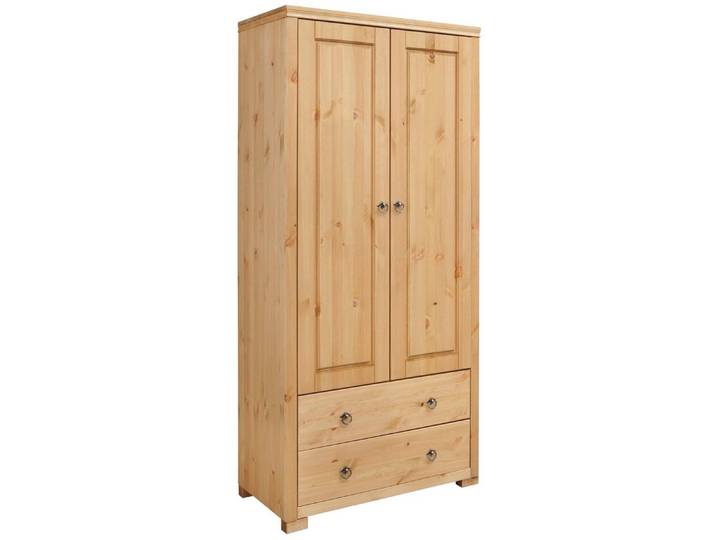 OTTO home Kleiderschrank Gotland, Wäscheschrank, Mehrzweckschrank mit Schubladen, Landhausstil (B/H/T ca: 80cmx178cmx40cm) massive Kiefer, FSC® zertifiziert, langlebige Qualität trifft Stil
