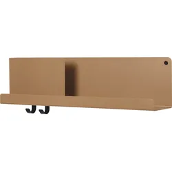 Folded Wandregal 63 x 16,5 cm orangefarben