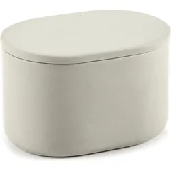 Cose Dose oval, 6,5 cm, beige