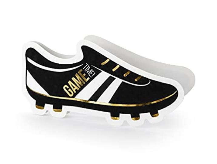 Set de 6 Cartes d'invitations - Crampons de Football