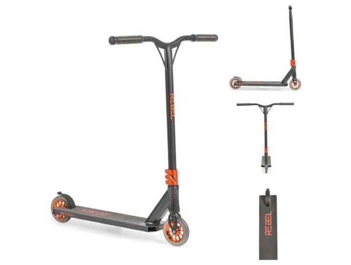 Byox Kinderroller Rebel, Aluminium, ABEC-9 Lager, Stahllenker, PU Räder, Bremse schwarz
