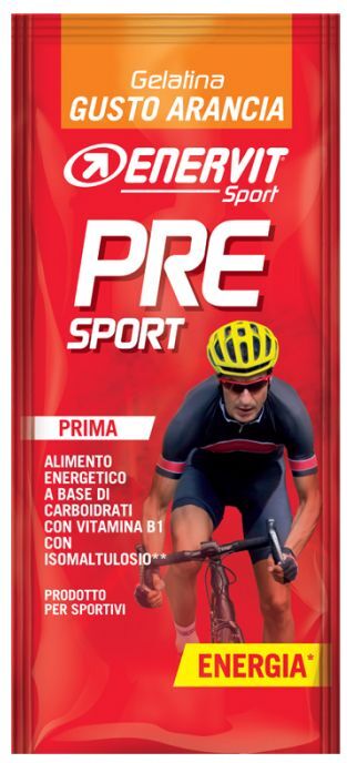 Enervit Sport - Pre Sport - Gelatina Energetica Gusto Arancia 45 g