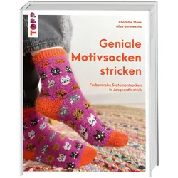 Geniale Motivsocken stricken, Ratgeber von Charlotte Stone