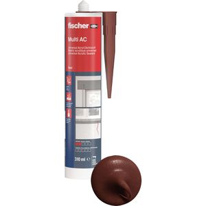 Fischer Maleracryl Multi AC, 53112, braun, Innenbereich, 310ml