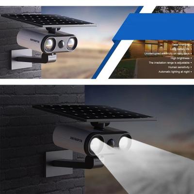Uplifted Goods Outdoor Solar Motion Sensor Light With Waterproof IP65 And Multi Color LED Options Outdoor Solar Motion Sensor Light With Waterproof IP65 And Multi Color LED Options