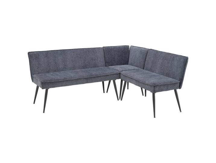 Livetastic Eckbank, Grau, Metall, 5-Sitzer, seitenverkehrt montierbar, 195x157 cm, Esszimmer, Bänke, Eckbänke