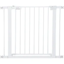 PawHut Türschutzgitter, Treppengitter, 75-96 cm Hundegitter ohne Bohren, Stahl