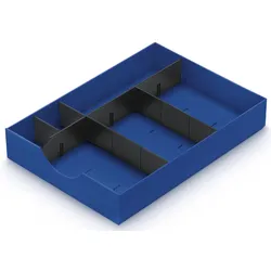 styro Schubladeneinsatz Polystyrol blau