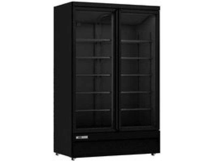 Vitrine réfrigérée positive libre-service - 1081 L - 2 portes battantes - R290 - LED