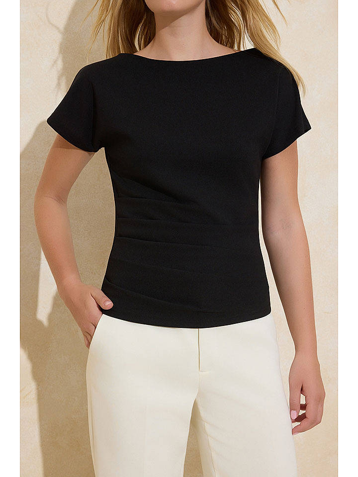 trendyol Bluse in Schwarz - XS