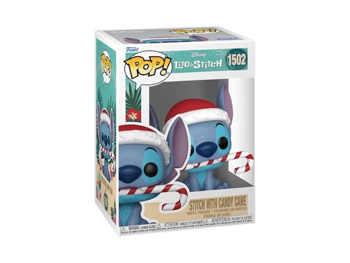 Funko POP! Disney: Stitch Holiday - Stitch met CC - Disney: Lilo & Stitch - Verzamelbare Vinyl Figuur - Cadeau Idee - Officiële Merchandise -Filmfans