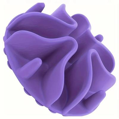Uplift Picks Soft Silicone Slow Feeder Dog Bowl Insert For Healthy Digestion And Interactive Feeding purple m