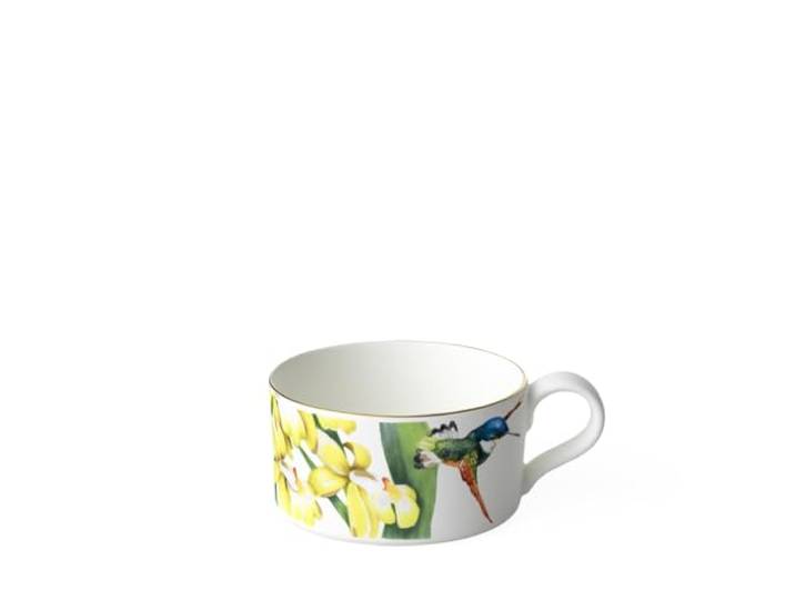 Villeroy & Boch Amazonia Teetasse, Edles Geschirr aus Premium Bone Porzellan, 230 ml