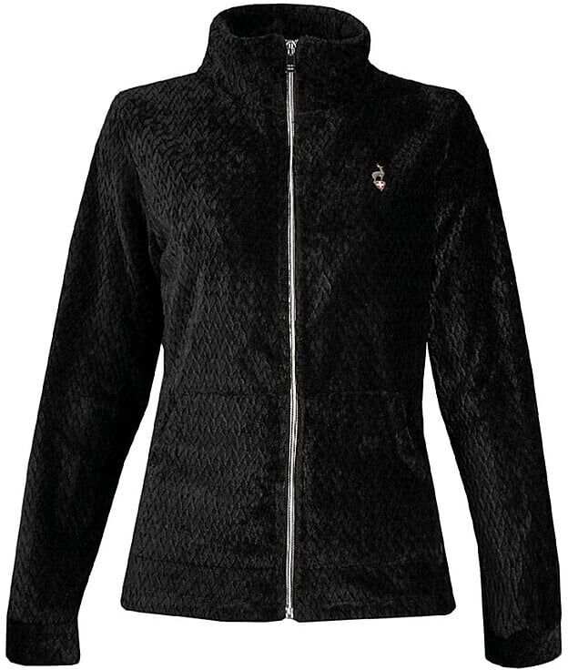 AULP Damen Fleecejacke Becco schwarz   XL W