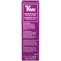 KW Diamond Eyes, 100ml - entfernt Tränenstreifen bei Hunden und Katzen
