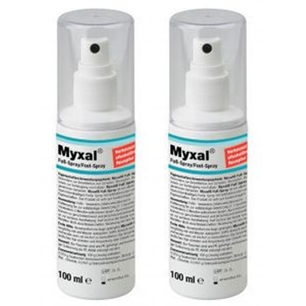 MYxAL Fuss Spray NEU x2 2x100 ml