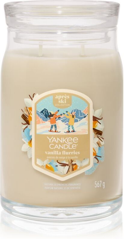 Yankee Candle Vanilla Flurries scented candle Signature 567 g