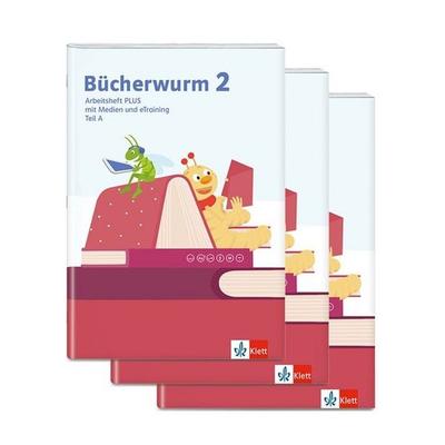 Bücherwurm 2. Arbeitsheft PLUS mit Medien und eTraining Klasse 2, Sonstige von , Klett Schulbuchverlag