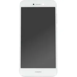 OEM Display-Einheit + Rahmen für Huawei P8 lite 2017 weiss (Huawei P8 Lite (2017)), Mobilgerät Ersatzteile, Weiss