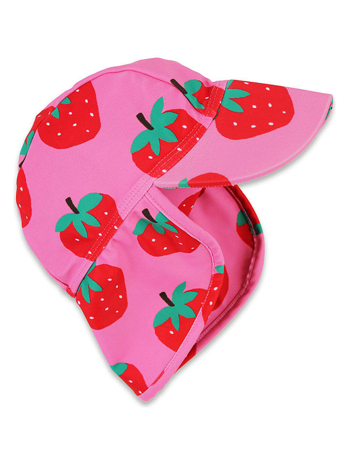 Toby Tiger Nackenschutzcap in Pink - 43 cm