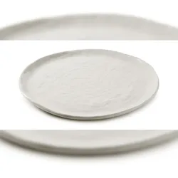 Revol Yli flacher Teller 28,5 cm Alabaster Weiss