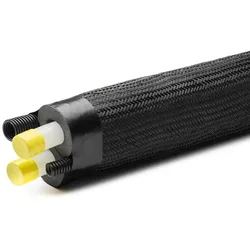 NMC Wärmepumpenanschlussleitung AEROLINE pex progs, für außen aufgestellte Luft / Wasser / Wärmepumpen, Verlegung im KG-Rohr (Ausführung: 40mm x 3.7mm. L: 7.5 m)