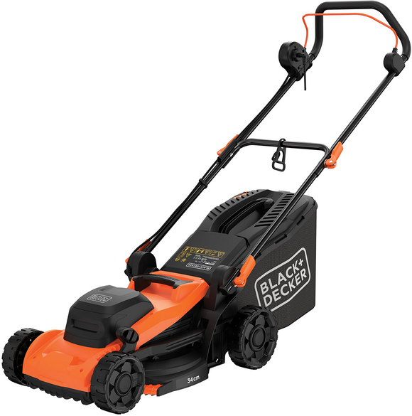 Black & Decker BEMWP340-QS - Tagliaerba elettrico - 1400 W - Taglio 34 cm