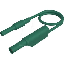 MAL S WSB 100 GN - Messleitung, 2,5 mm2, 1,00 m, grün, gesichert, stapelbar