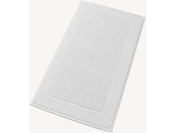 Badematte CHRISTY Supreme , weiss (weiß), H:7mm, Baumwolle, Badematten, Badematte, Premium Badematte in Luxusqualität 1000g/m², 50 x 90, 2er Set