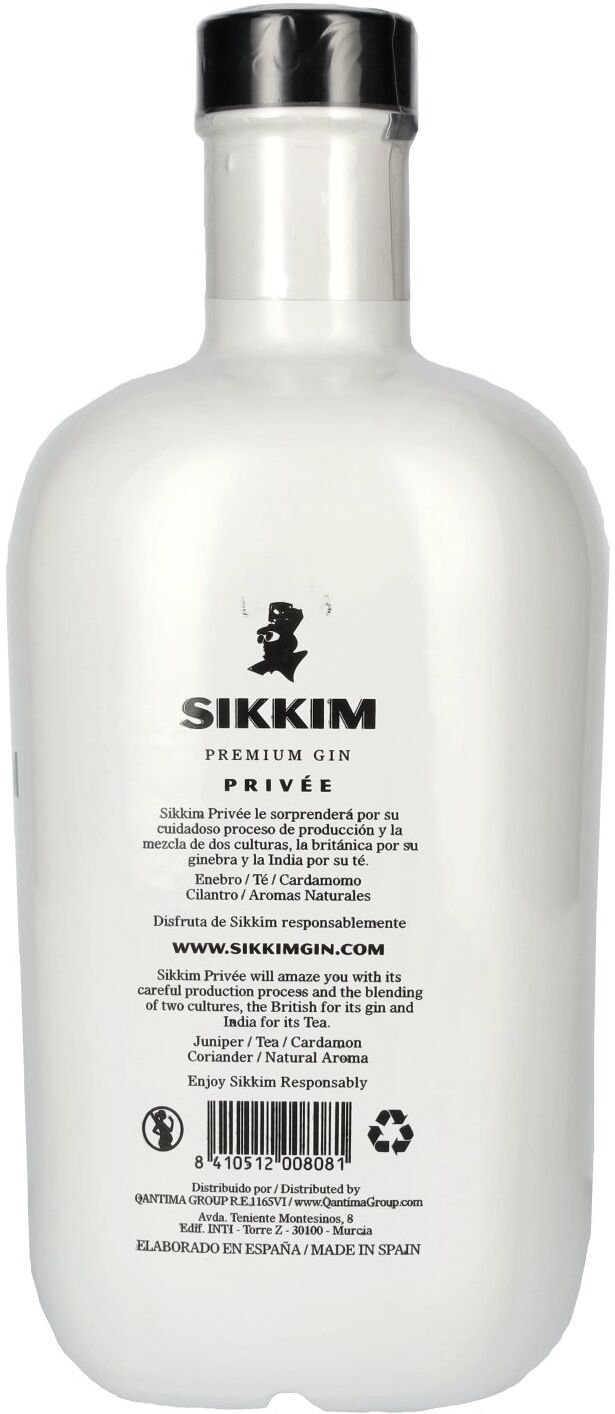 Sikkim Gin Sikkim PRIVÈE Premium Gin 40% Vol. 0,7l