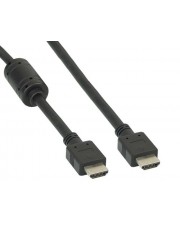 InLine Kabel HDMI 19pol St/St schwarz mit Ferrit 5 m (17605)