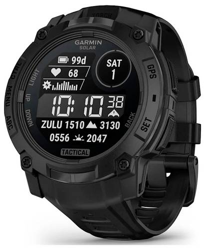 Garmin Instinct 3 TACTICAL Smartwatch Schwarz