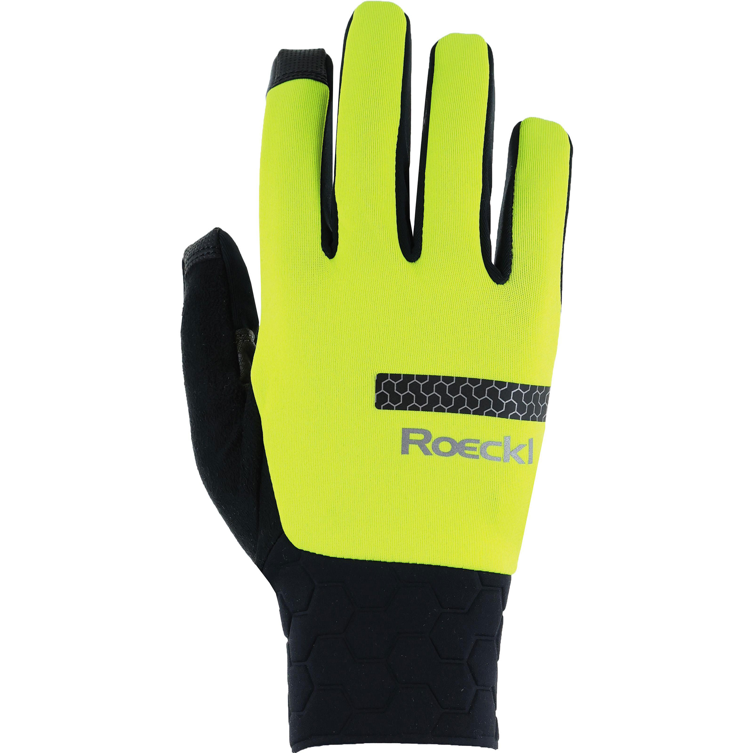 Roeckl Sports Montalin Fingerhandschuhe gelb Größe 10 Mountainbike | Rennrad | Gravel Elastisch