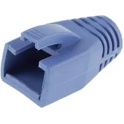 ACT RJ45 blue boot for 8.0 mm cable. Colour: Blue Cable boot rj45 8.0mm blue, Server Zubehör, Blau