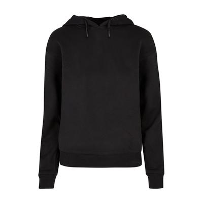 Kapuzenpullover CLOUD 5IVE "CLOUD 5IVE Ladies 77 Botanical Black Everyday Hoodie", Damen, Gr. M, schwarz, 65% Baumwolle, 35% Polyester, mehrfarbig, oversize, ohne Ausschnitt, Pullover Kapuzenpullover