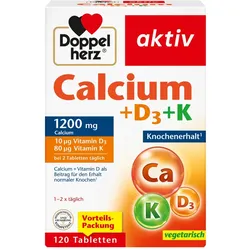 Doppelherz Calcium + Vitamin D3 + K 120 St