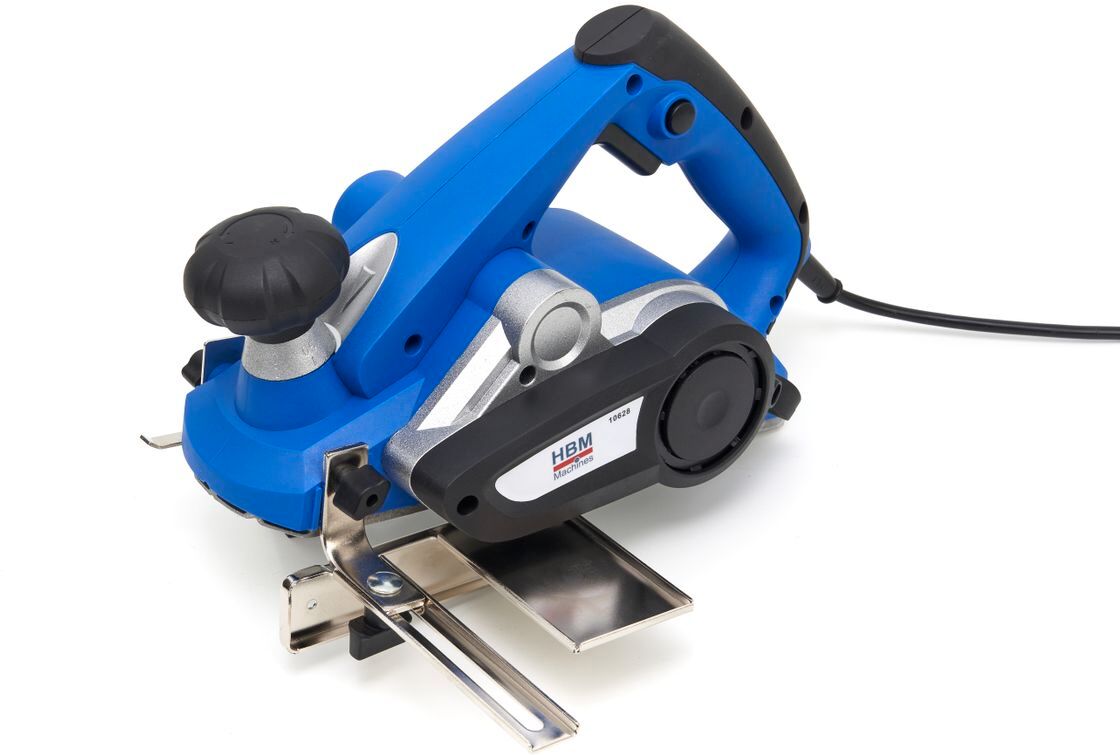 HBM 900 Watt. Pialla Elettrica Professionale con una Larghezza di Pialla di 82 mm e 15,5 mm. Profondità fels