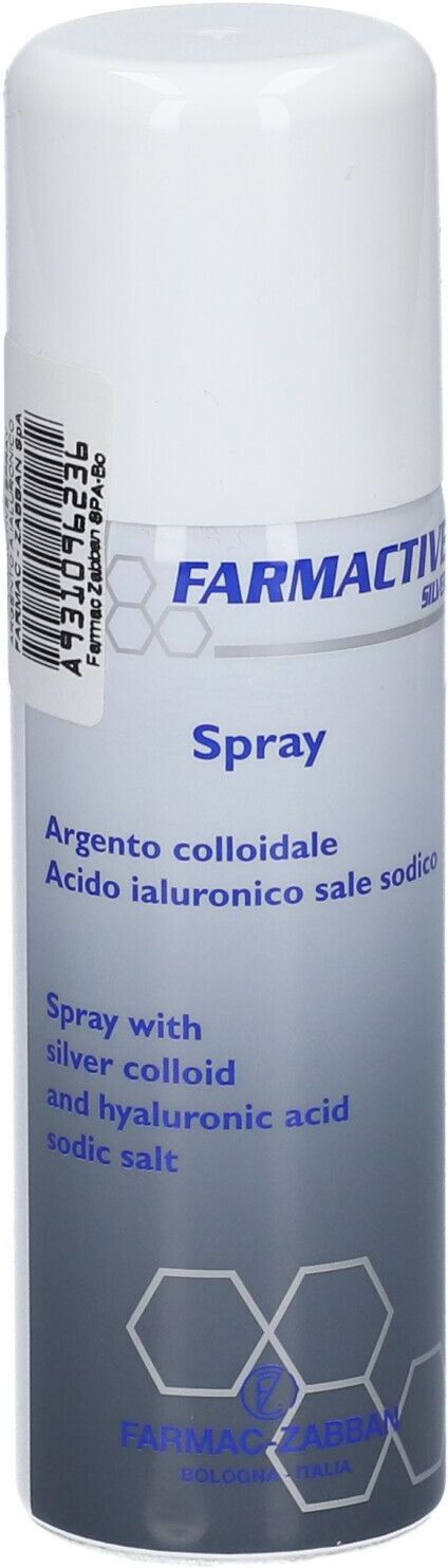 FARMAC-ZABBAN SpA Farmac-Zabban, Farmactive Spray Argento Colloidale, 125 ml
