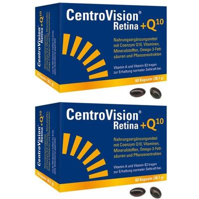Centrovision Retina+Q10 Kapseln 2x 2x60 St